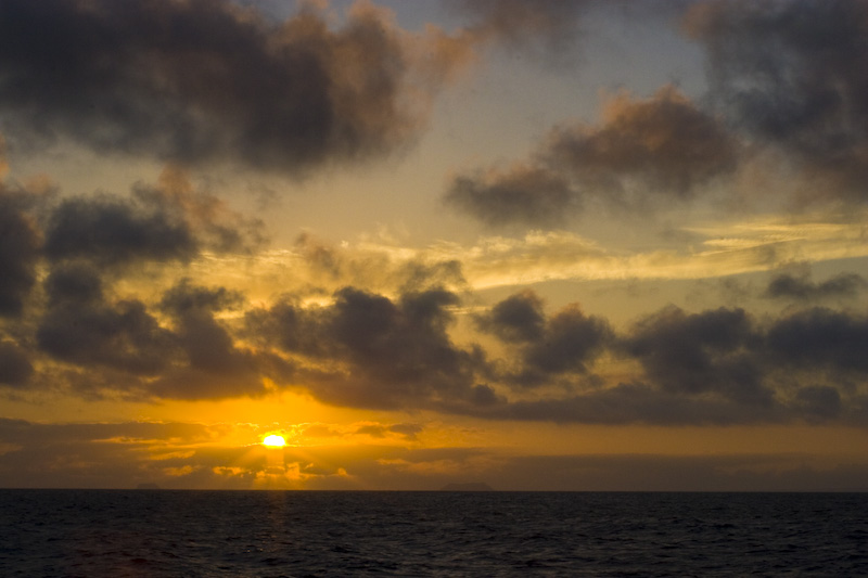 Sunrise Over The Pacific Ocean